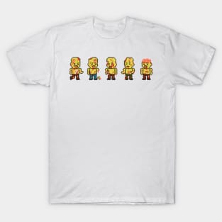 Pixel Zombie Lineup T-Shirt